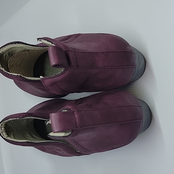 JBU by Jambu Parker Purple Embroidered Ankle Boot in Wine 6.5 - Picture 4 of 5